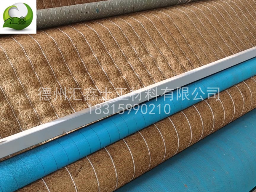 椰絲毯邊坡綠化的防護(hù)性能